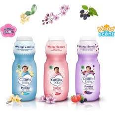 Bedak Bayi Cussons 100gr + 30gr - Lembut, Aman, Wangi Sakura