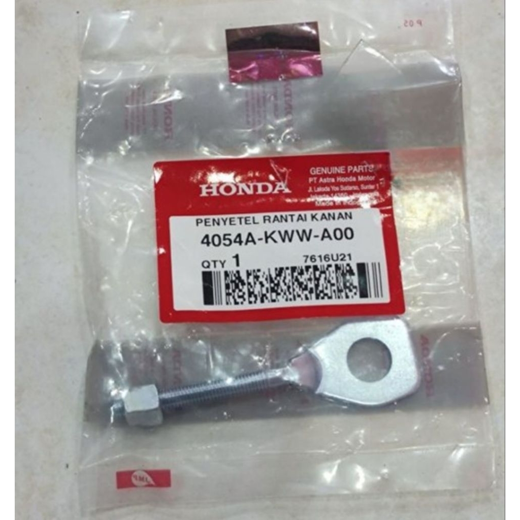 4054A-KWW-A00 HGP AHM 100% ADJZUSTRR CHAIN STELAN RANTAI REFO FIT F1 4054AKWWA00