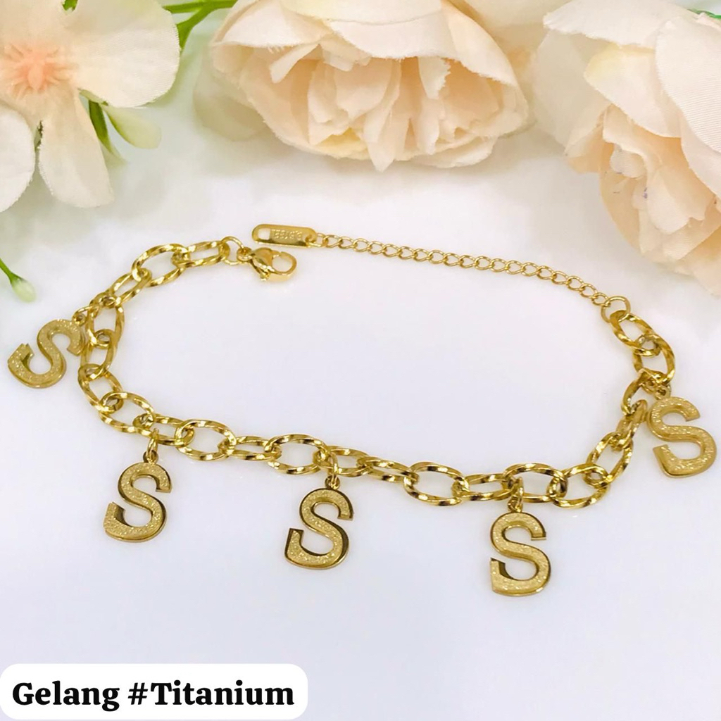 gelang titanium mainan b bisa dipotong