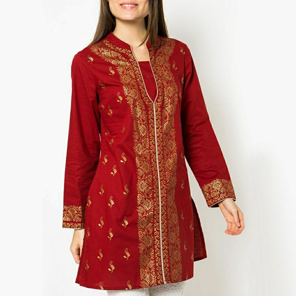 Kurti Single - Kurti India Pakistan - Tunik Muslim Merk Mint PL
