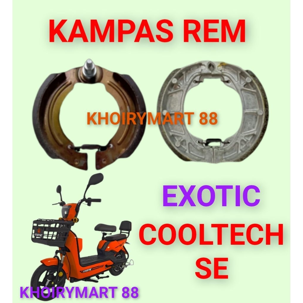 kampas rem exotic cooltech se kampas rem sepeda listrik exotic cooltech se