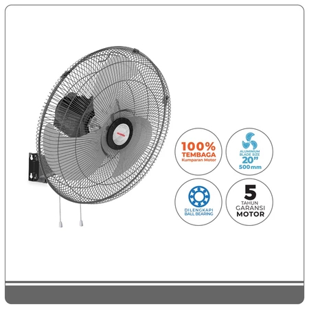 POWER FAN MASPION 20" PW-506 W