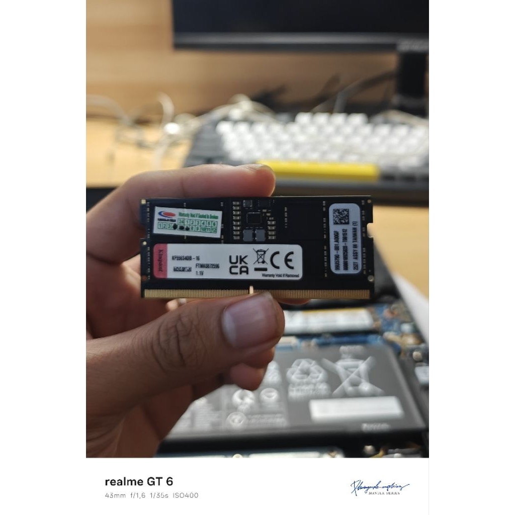 (Bekas) RAM - Kingston Fury Impact SO-DIMM  5600Mhz