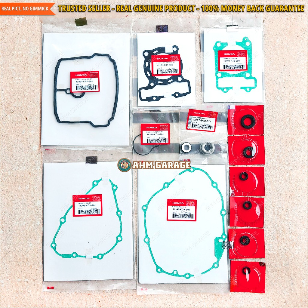 Gasket Kit Bak Kopling CB150R OLD Packing Bak Magnet CB 150R Streetfire K15 2012 - 2015 Original Hon
