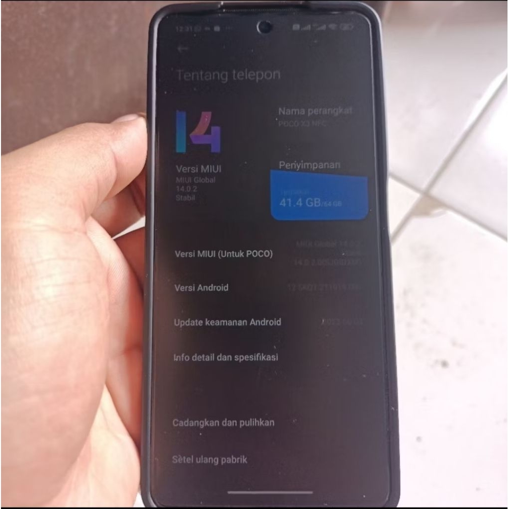 Poco X3 Nfc Original Second 6/64 GB