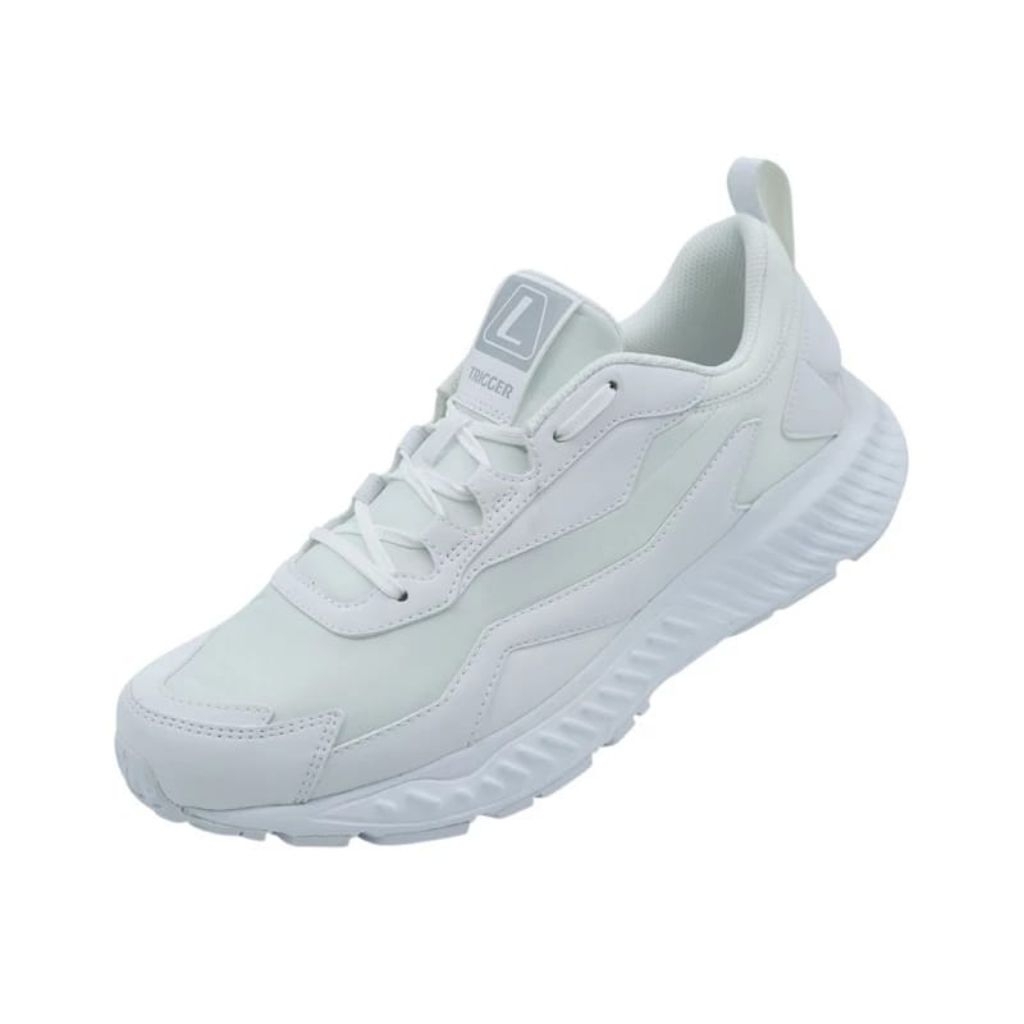 Sepatu League Trigger White Running Shoes Pria Wanita Original 2023
