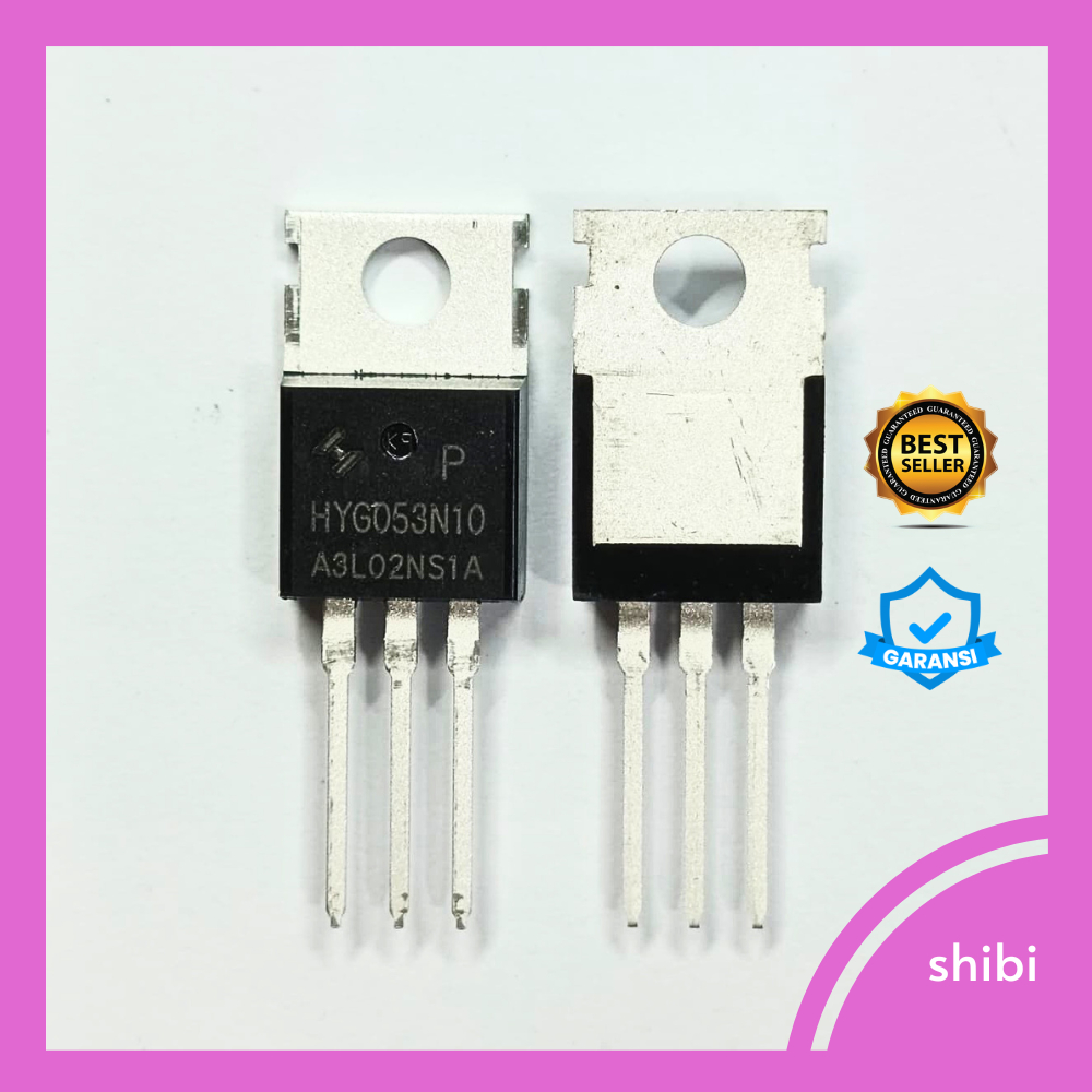 HYG053N10NS1P GARANSI 100V 120A 187W PENGGANTI MOSFET HY3410P BARU
