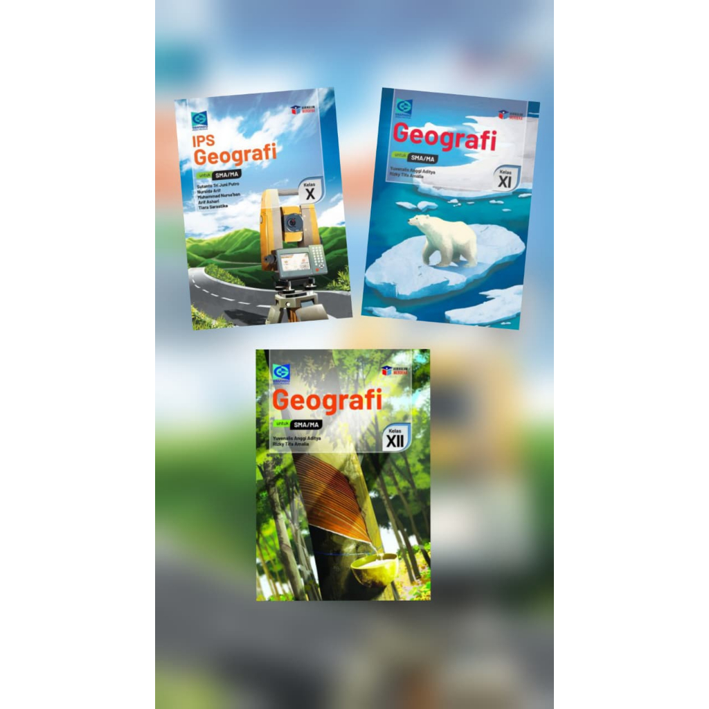 Geografi edisi revisi Kelas 10,11,12 SMA Grafindo Kurmer