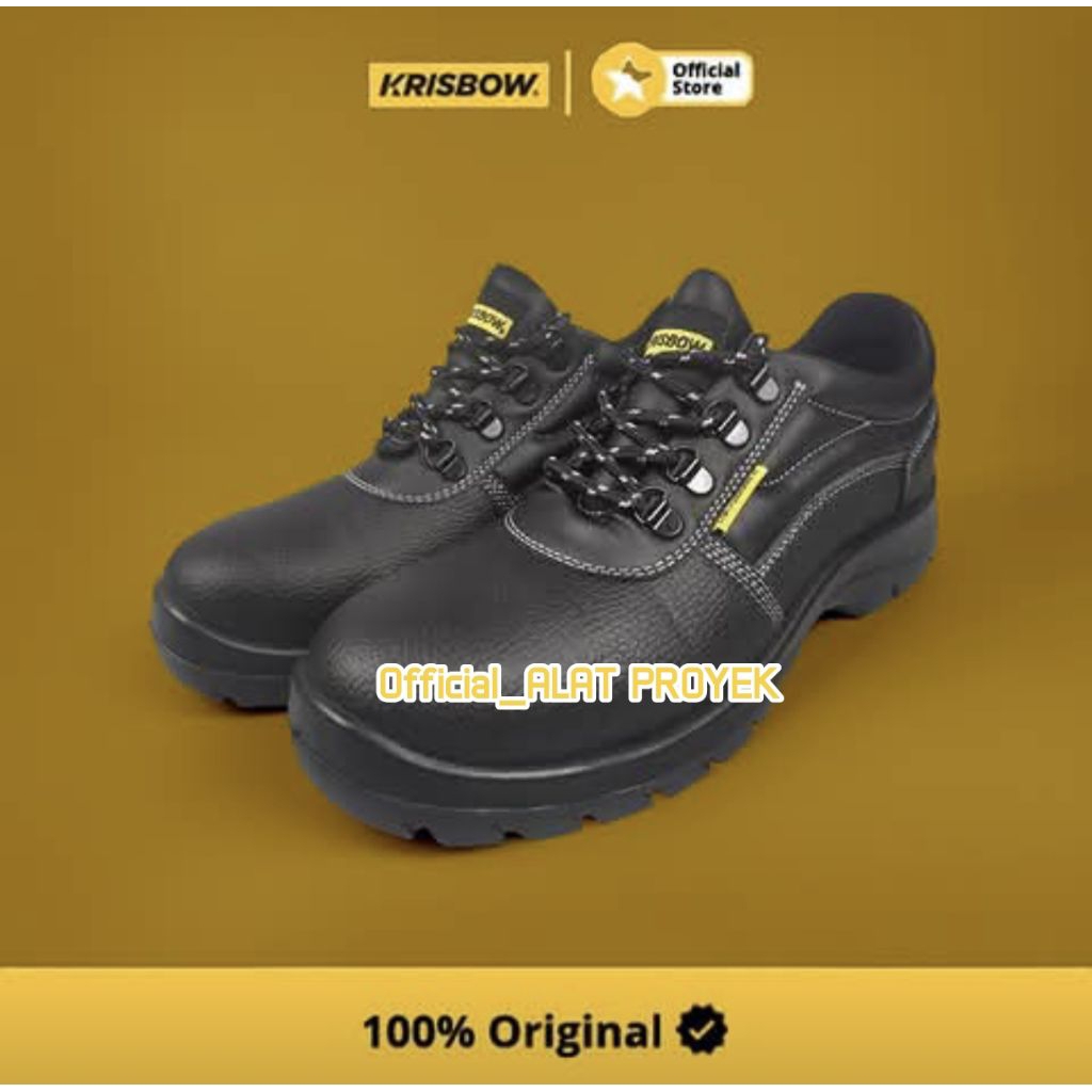 Sepatu Safety Krisbow ARGON 4" || Safety Shoes Krisbow ARGON 4" || Krisbow Sepatu safety ARGON 4"