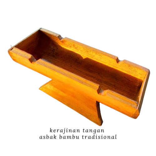 Asbak Rokok Kayu Klasik Natural / Wadah Puntung Rokok Handmade Estetik / Asbak Kayu Unik Tahan Panas