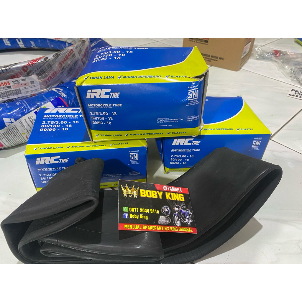 BAN DALAM IRC 2.75/300-18 STANDAR RX KING RXKING ORIGINAL IRC