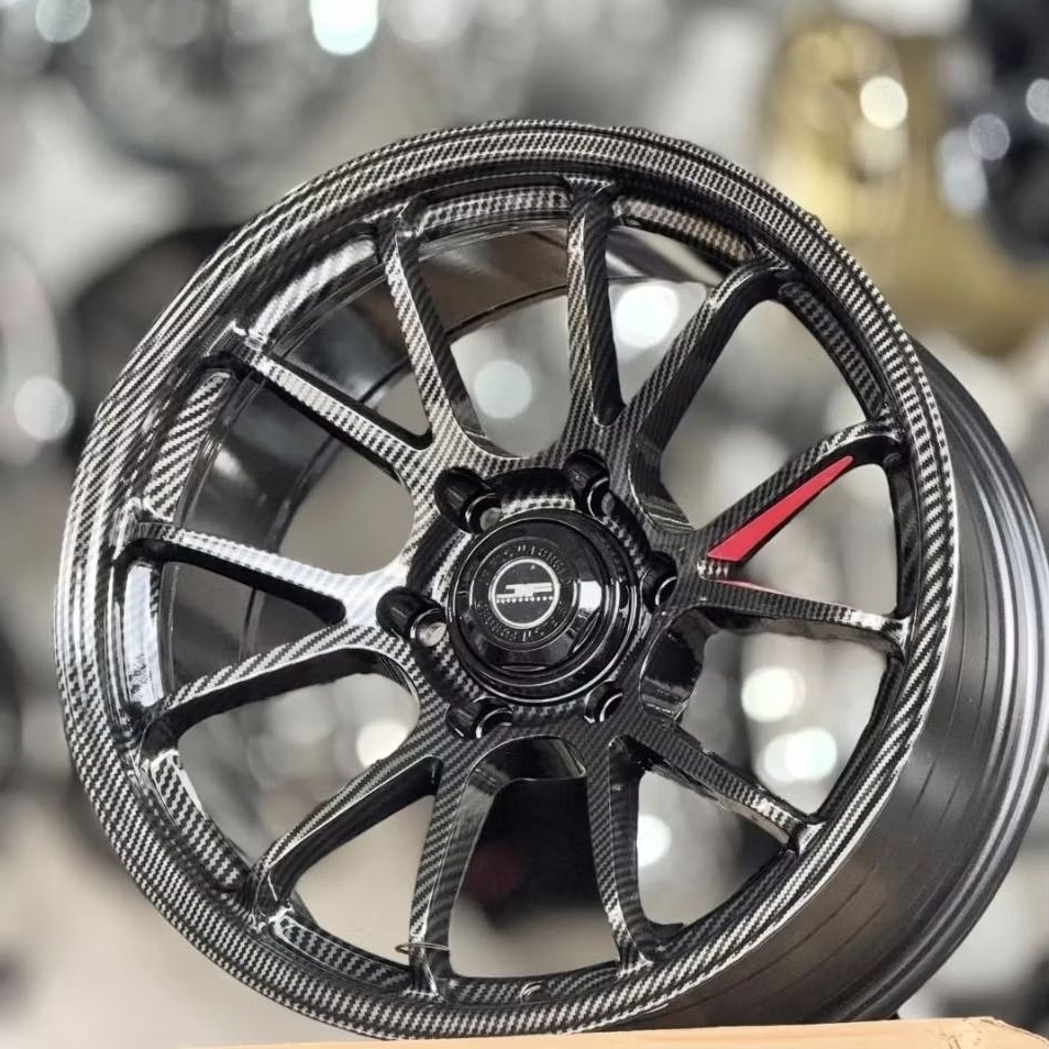velg mobil ring 18 NF JF LUXURY CARBON FLOW FORMING velg racing r18 Fortuner pajero ford ranger Hilu