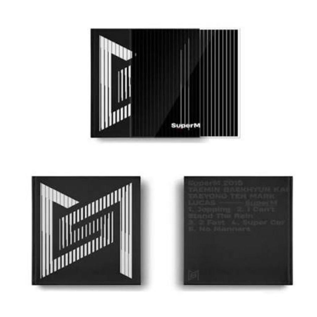 Album Superm 1st mini album mark lucas kai ten taeyong baekhyun kai taemin