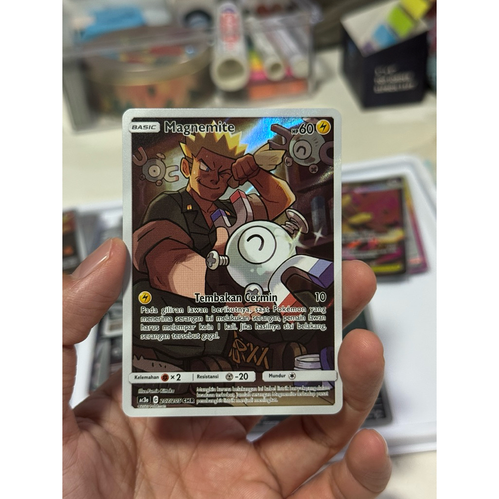 Magnemite #207 CHR - Kartu Pokemon TCG Original Indonesia