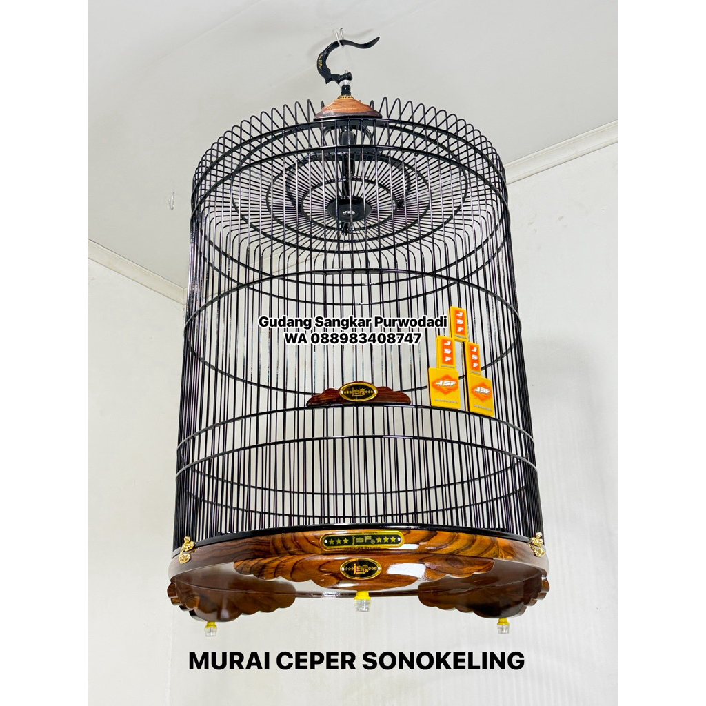 SANGKAR MURAI CEPER SONOKELING TEBOK KAYU
