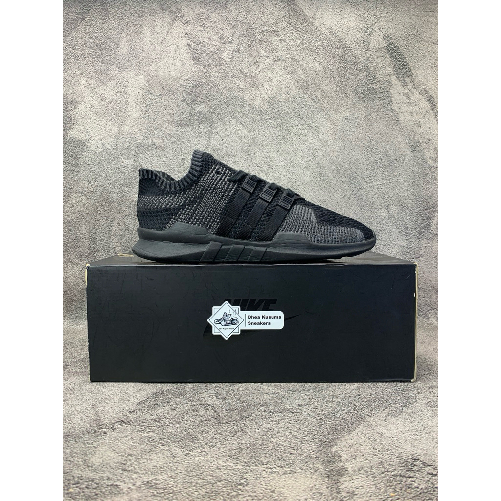 Sepatu Second  Adidas EQT Full Black  Size 41 insole 26 cm  Original Guarantee 100%
