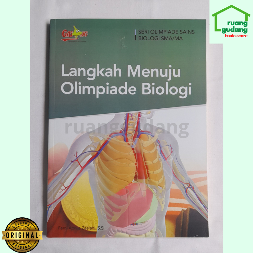 Langkah Menuju Olimpiade Biologi, Seri Olimpiade Biologi SMA, Prof. Yohanes Surya Ph.D