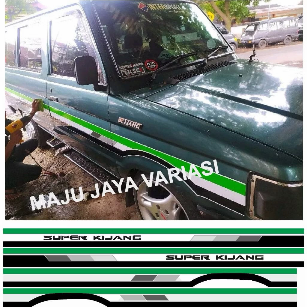 Striping Stiker kijang super variasi