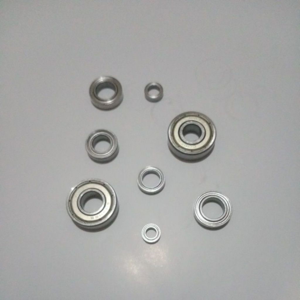 LAHER BEARING SET REEL TRIDENTECH SILVER RAYS 3500 SS ISI 8PCS ORIGINAL
