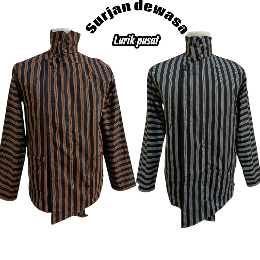 surjan dewasa laki laki  lurik  jumbo/ATASANLAKILAKI//lurik