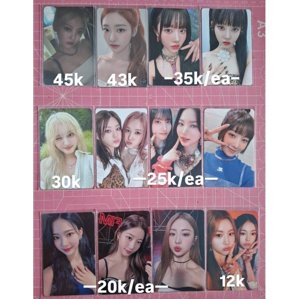 photocard pc official ningning sieun liz unit seeun j yoon isa rei kazuha yunjin juun ian aespa stay
