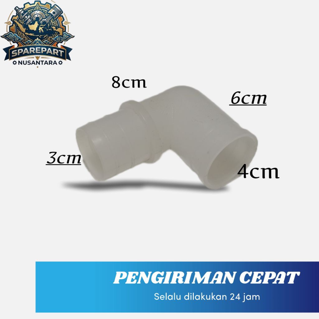 SELANG PIPA L SAMBUNGAN PEMBUANGAN AIR MESIN CUCI TABUNG 1I