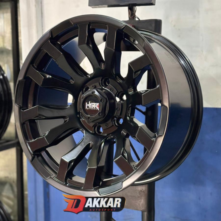 Velg Racing Model Offroad R18 Baut 6 Cocok Buat Pajero Fortuner Hilux Triton Velg HSR BURNEH R18