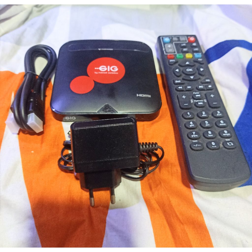 STB FH HG680-P .Unlock Aplikasi Channel TV Lokal & Luar Negeri.Second Normal Fullset