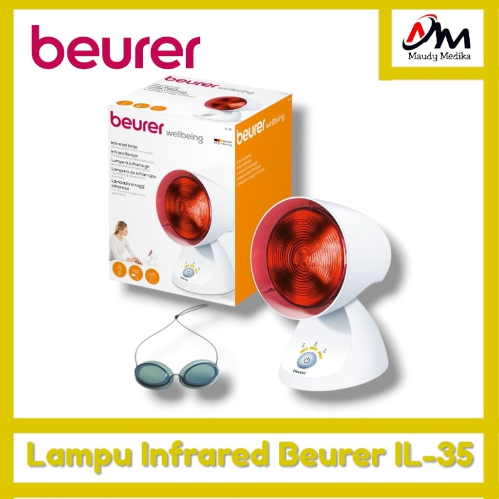 LAMPU TERAPI INFRARED  BEURER IL35  BEURER INFRARED IL 35