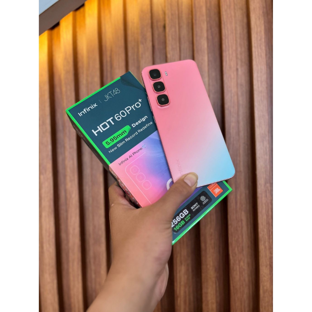 INFINIX HOT 60 PRO PLUS 8/128 // 8/256 SECOND LIKE NEW
