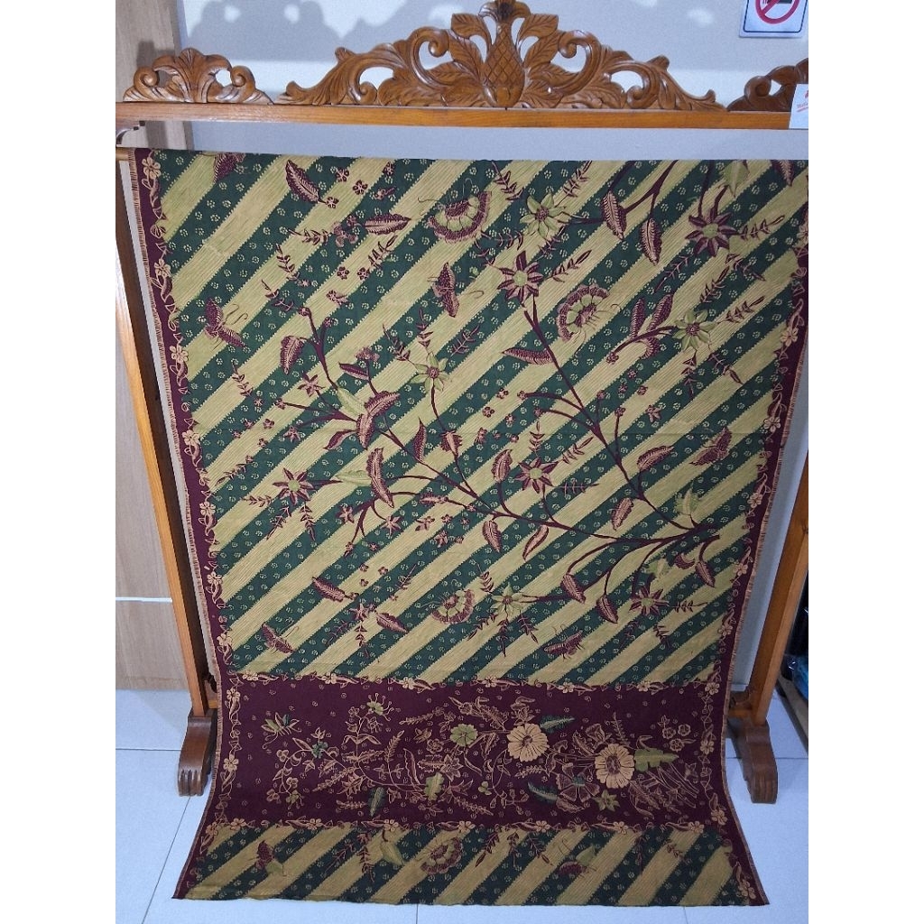 Kain Sarung Buketan/Kain Sarung Batik Buket/Kain Buketan Antik/Kain Batik Tulis Buketan Antik