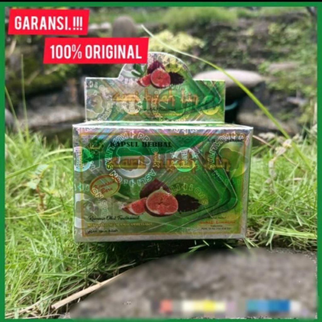 kapsul sari buah tin asli