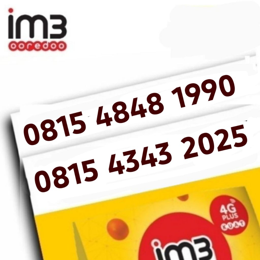 Nomor Cantik Indosat Ooredo seri tahun murah
