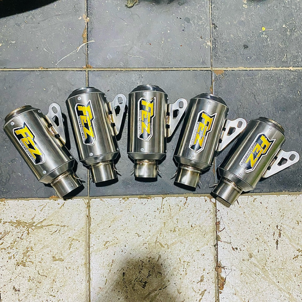 KNALPOT FEZ RACING EXHAUST SILINCER ONLY PENDEK