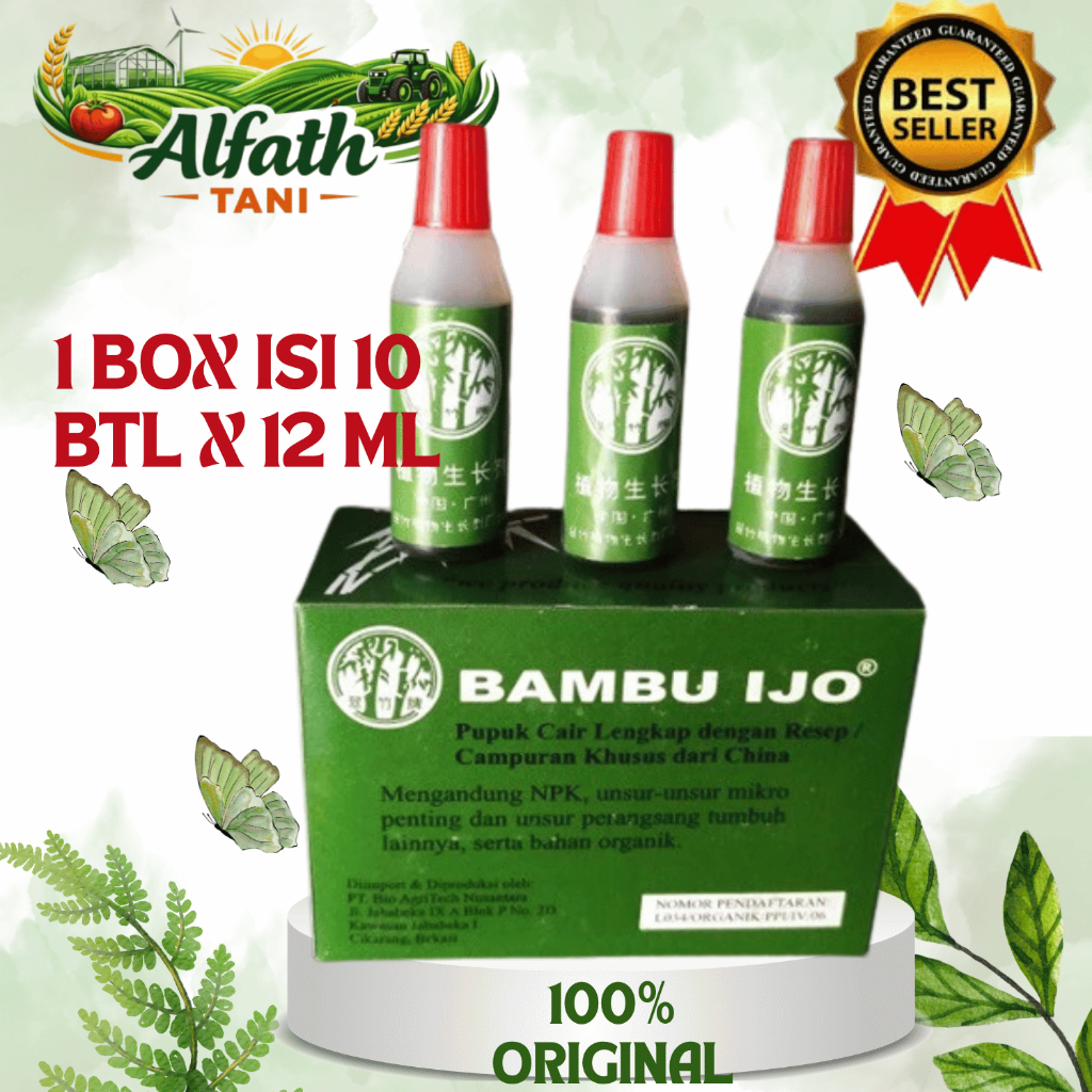 bambu ijo pupuk cair pelengkap tanaman zpt bambu ijo