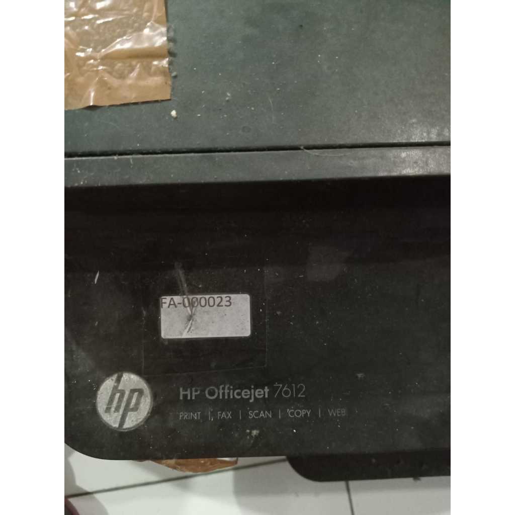 HP Officejet 7612 Rusak