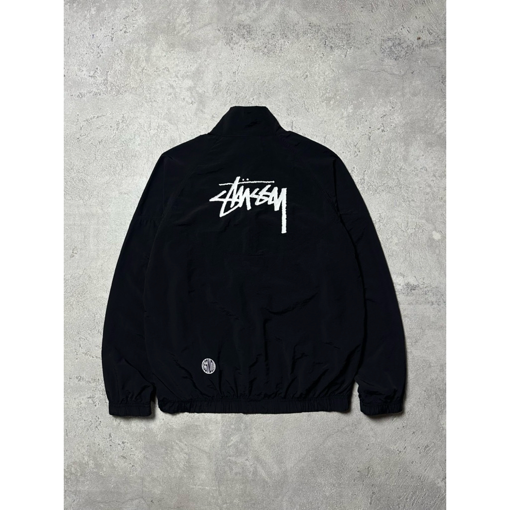 NIKE X STUSSY WINDRUNNER JACKET OFF NOIR  (SP200801EAG)