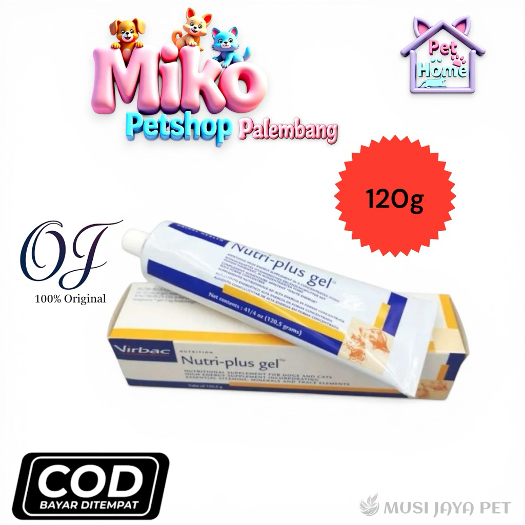 Vitamin Kucing Nutri-Plus Gel 120g Original