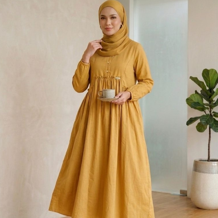 Midi Dress Gaitha by Cu2k Fashion
