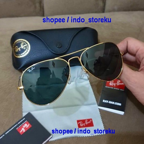 KACAMATA RAY-BAN AVIATOR LARGE METAL RB3025
