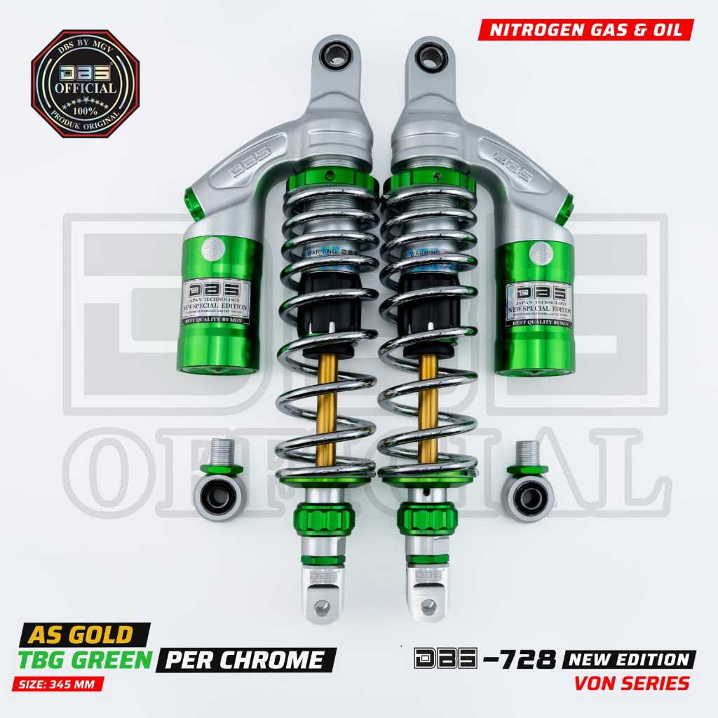 DBS 728  Series Shock Belakang Nmax Old Pcx150 Aerox155 NmaxNew/2020