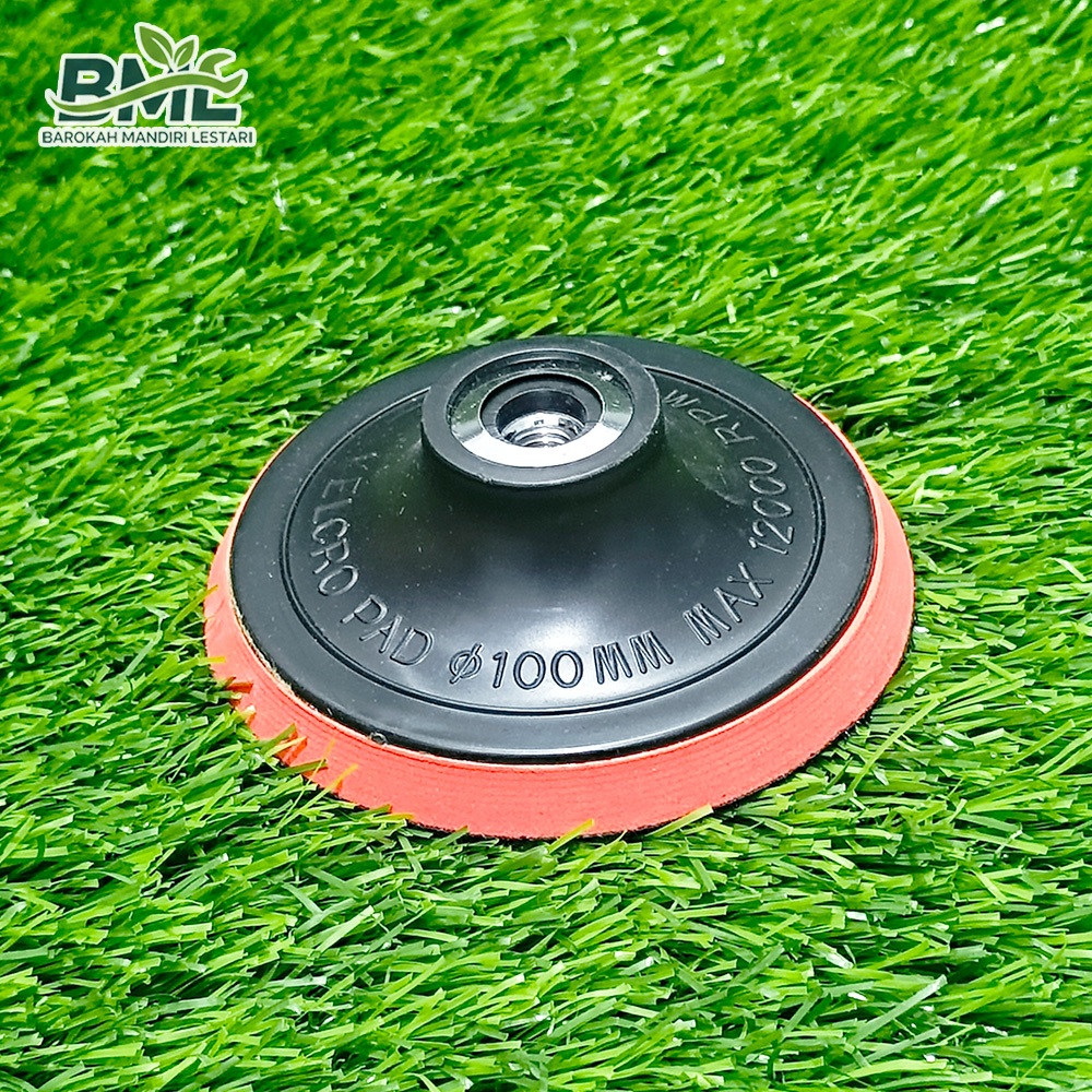TATAKAN GERINDA AMPLAS GOSOK BULAT 4 INCH / TAP WHEEL AMPLAS BULAT 4 INCH