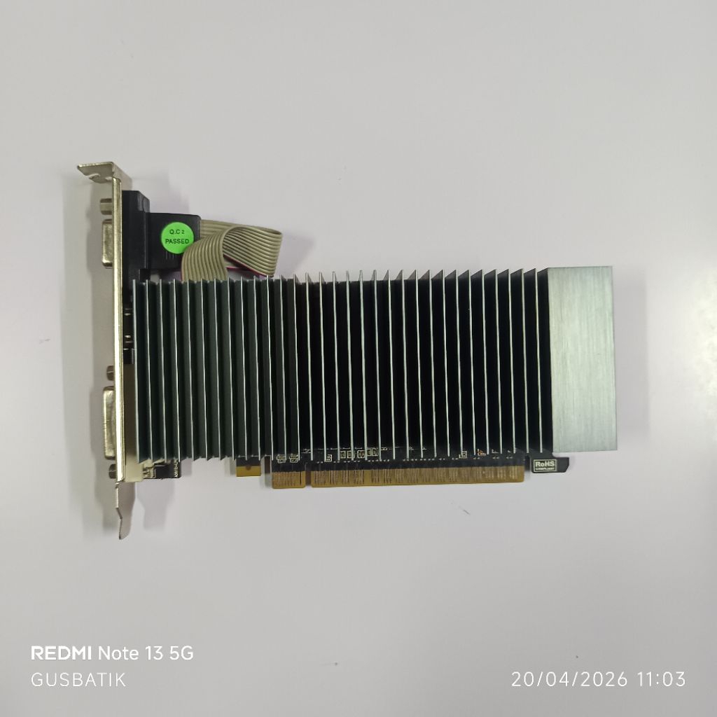 vga card pcie 1gb ddr3 64bit express nvidia gt210 bekas second murah