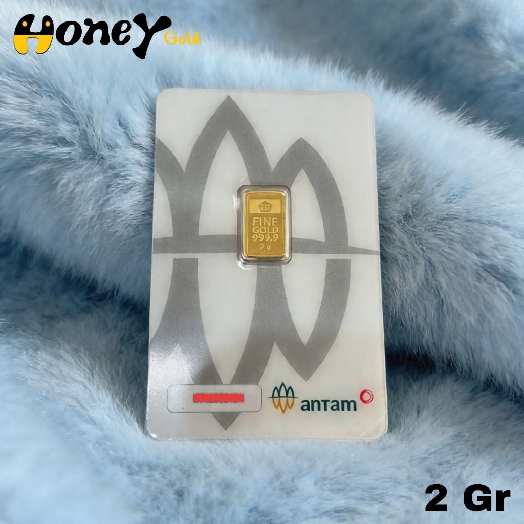 Emas ANTAM 2 gram Asli 100% (Certicard)
