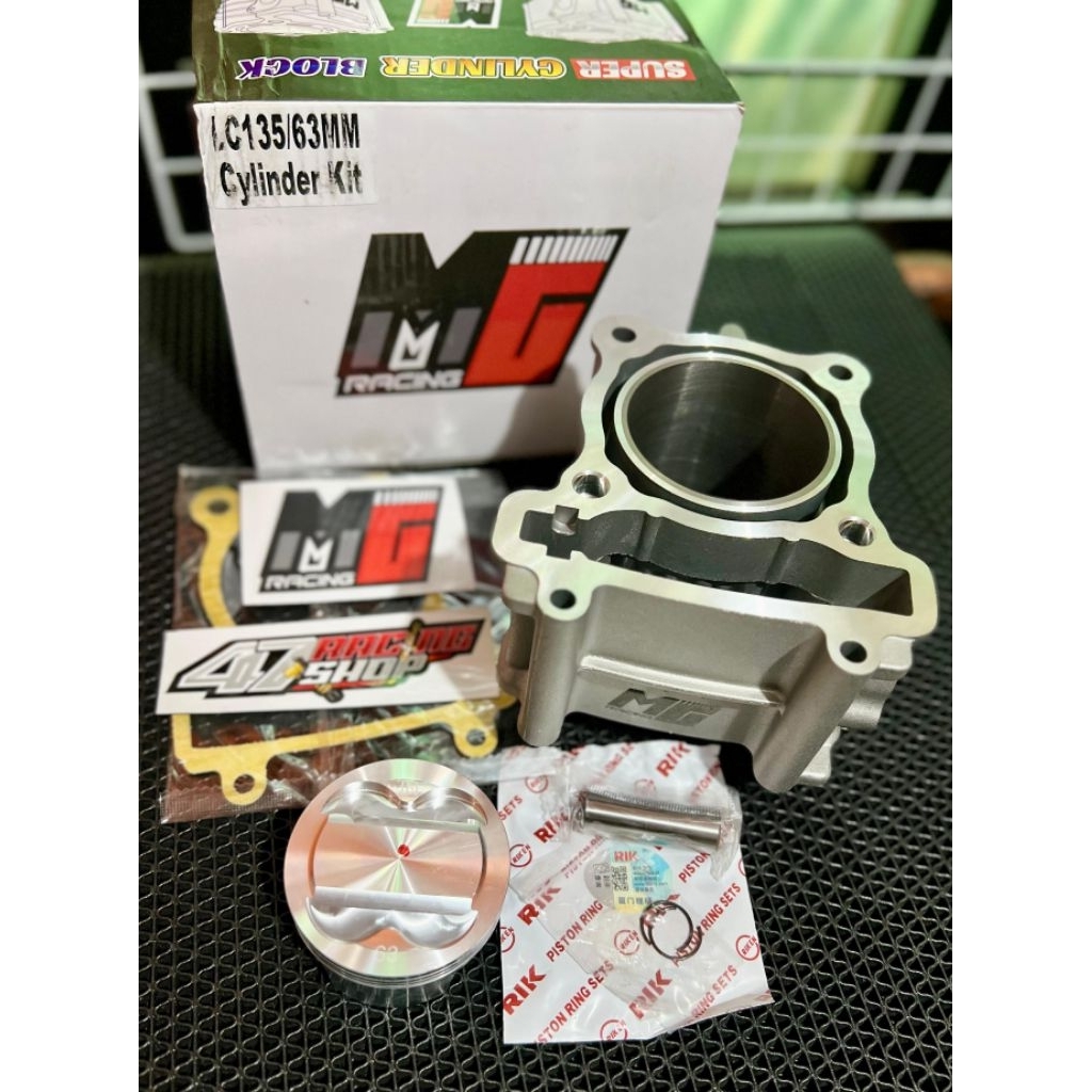 BLOK PISTON MX CASTING 63MM 65MM MG RACING