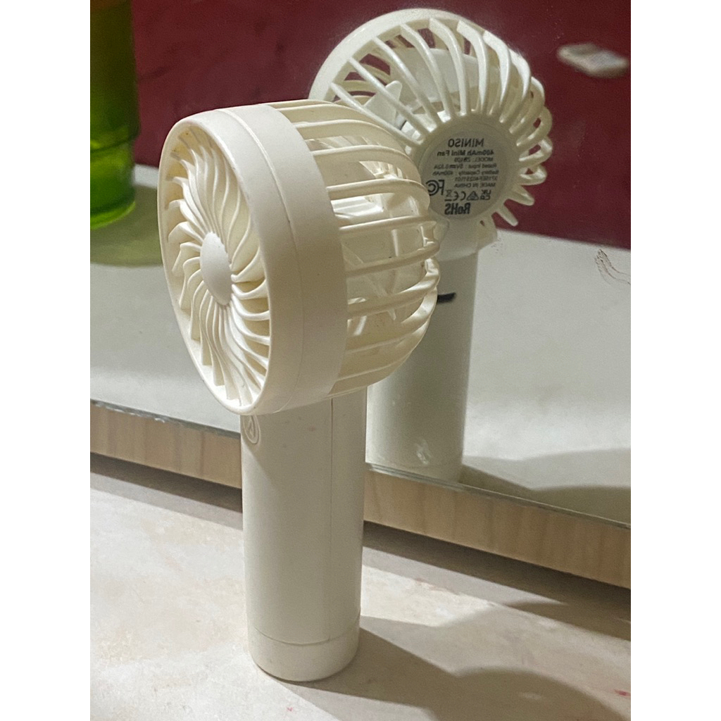 kipas mini preloved miniso lengkap kabel usb