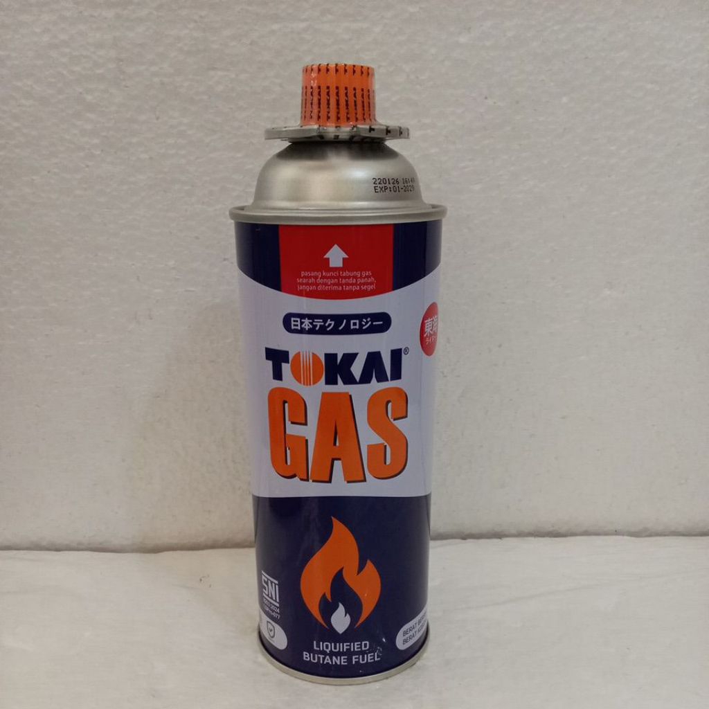 Tabung Gas Portable Tokai / Asli No Refill Tabung Gas Tokai