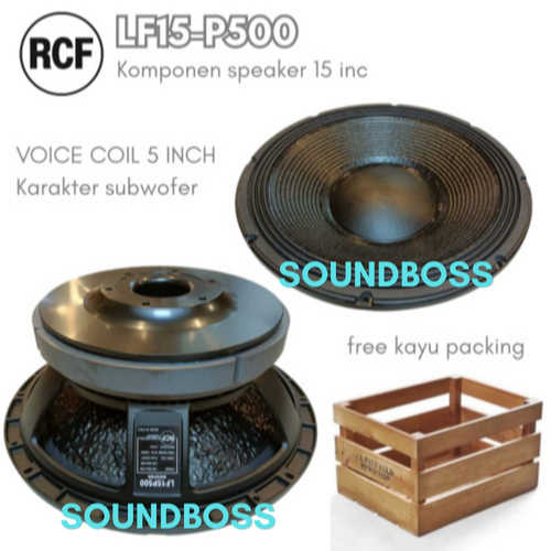 Speaker RCF Subwoofer 15" - Speaker Komponen 15 Inch Voice Coil 5'' Kulit Jeruk - Coating speaker rc