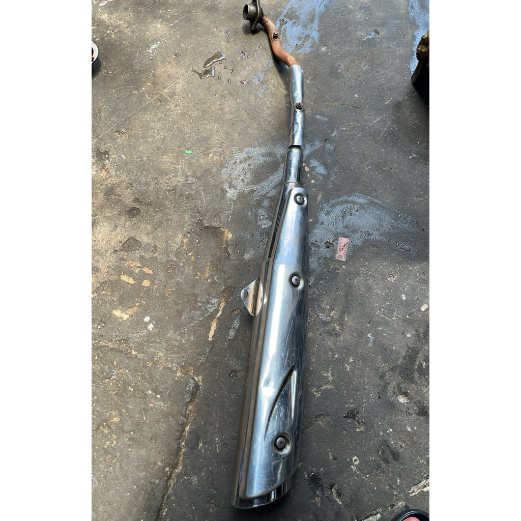 KNALPOT ORIGINAL YUTAKA ANF 125 SUPRA X 125 OLD / KHARISMA X D