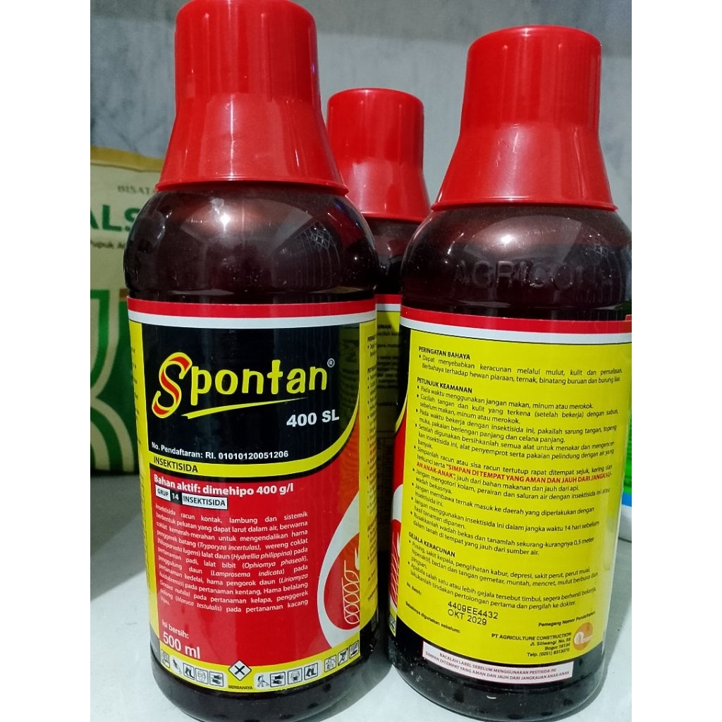 Spontan 400SL - Insektisida kontak, lambung dan sistemik